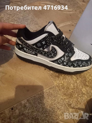 Nike Dunk Low Pro Louis Vuitton, снимка 3 - Маратонки - 53197744
