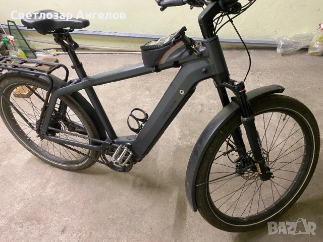 Продавам електрически велосипед Reise Muller ремъчно задвижване,скорости Nuvinchi, снимка 1