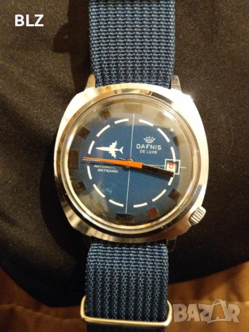Dafnis De Luxe - Vintage швейцарски часовник от 70-те години., снимка 1 - Мъжки - 43336658