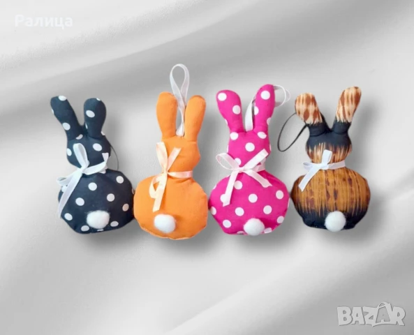 Великденски зайчета от плат