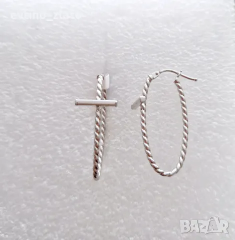 Дамски златни обеци , снимка 11 - Обеци - 47498689