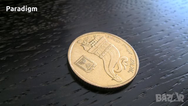 Монета - Израел - 5 шекела | 1984г., снимка 2 - Нумизматика и бонистика - 28366944
