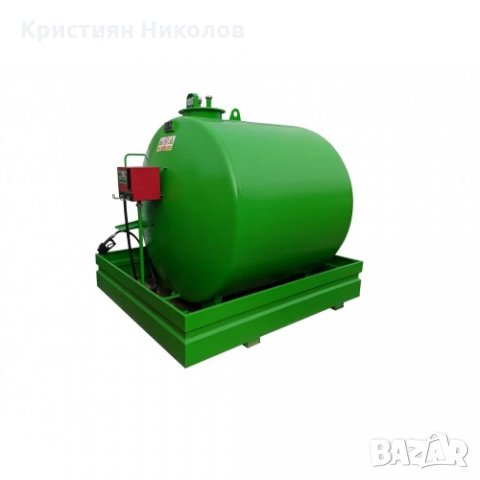 Надземен дизелов резервоар с колонка - 5000L