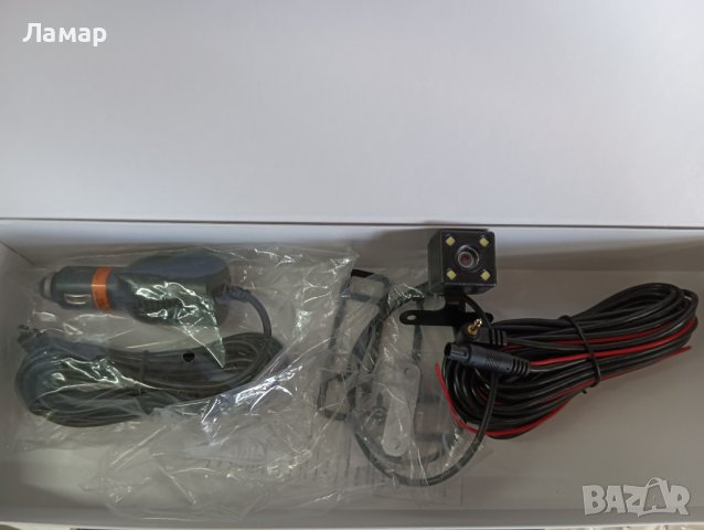 Нов Видео регистратор 1080P FULL HD огледало с 2 камери Led дисплей 10” тъч скрийн, снимка 7 - Аксесоари и консумативи - 37871393