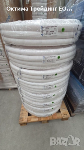 Фабрично изолирани медни тръби 50 м./руло – 1/4″, снимка 9 - Климатици - 53053937