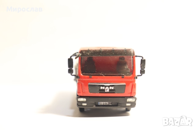 HERPA H0 1/87 MAN САМОСВАЛ КАМИОН МОДЕЛ, снимка 2 - Колекции - 52864889