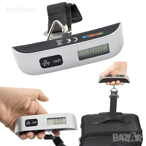 Ръчен кантар за куфари до 50кг, снимка 3 - Друга електроника - 43245344