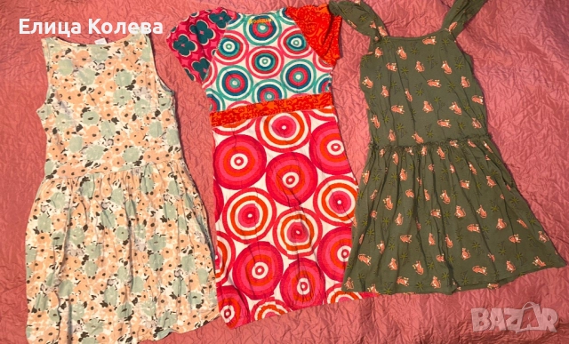 Desigual и други три детски рокли 10-12 г, снимка 2 - Детски рокли и поли - 51900358