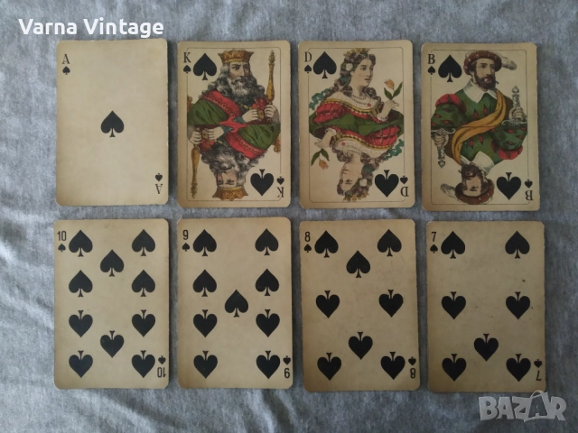 Редки антични карти на Германия от 1879-1918 г. , снимка 7 - Карти за игра - 51964712