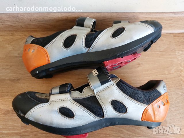 SHIMANO Обувки за Велосипед Made in Korea № 43-44, снимка 3 - Части за велосипеди - 43882386