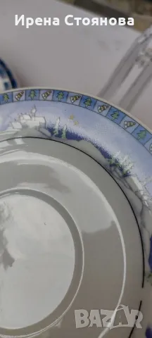 Троен сет с коледен декор, GPK Schoß Schönbrunn, снимка 9 - Чаши - 47319747