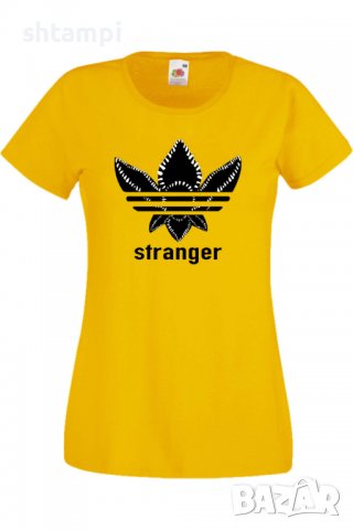 Дамска Тениска Stranger Adidas,Филм,Сериал,адидас,ADIDAS, снимка 10 - Тениски - 37314458