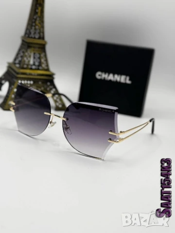 очила с черен обикновен калъф и ув защита chanel , снимка 9 - Слънчеви и диоптрични очила - 51386547