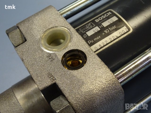 пневматичен цилиндър BOSCH ø80 H 50, снимка 6 - Резервни части за машини - 33340379