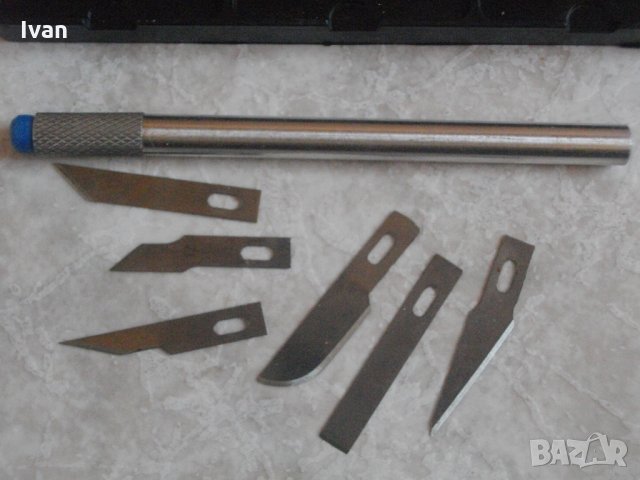 Нови Резци за Линолеум и Карвинг-6 броя Закалена Стомана, снимка 4 - Други инструменти - 33403782