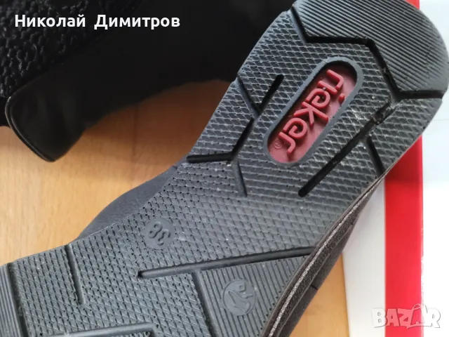 Продавам дамски обувки Riecker 38 номер, снимка 4 - Дамски апрески - 49048345
