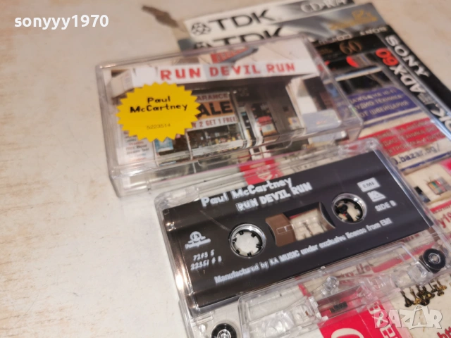 PAUL MC CARTNEY-ORIGINAL TAPE 1002261620, снимка 4 - Аудио касети - 53430204