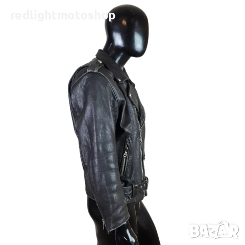 📌 5226 Мъжко кожено яке | Рокерия | Размер XXL | 120 лв., снимка 2 - Аксесоари и консумативи - 50888720