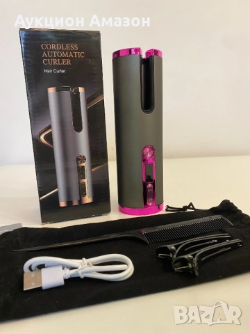Автоматична маша за къдрене със зарядно
