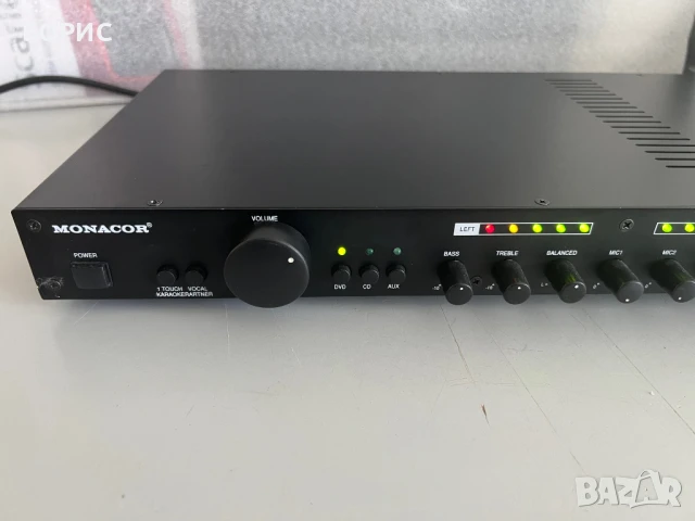 Mixing усилвател MONACOR SA-250/SW (за студио, репетиционна и др), снимка 2 - Ресийвъри, усилватели, смесителни пултове - 50738332