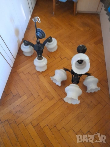 Цветарник, вятърно звънче и полилеи, снимка 7 - Декорация за дома - 50786422