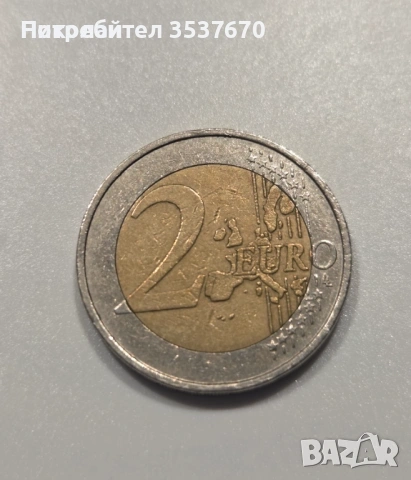 2 евро 2002 G, снимка 2 - Нумизматика и бонистика - 53579200
