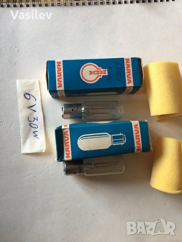 Крушки 6 v за прожекционен апарат и осветление на фото студио, снимка 9 - Антикварни и старинни предмети - 32653936