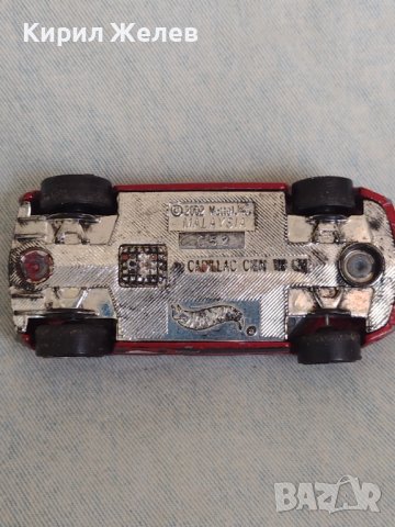 Метална количка CADILLAC MADE IN MALAYSIA спортен модел за КОЛЕКЦИЯ 19038, снимка 8 - Колекции - 40693990