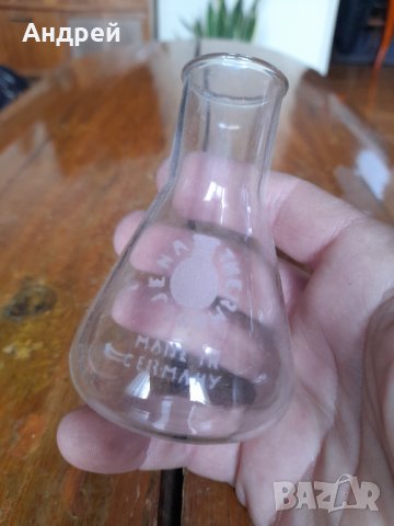 Стара колба Jena therm 100, снимка 2 - Други ценни предмети - 39687089