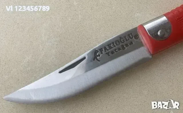 Сгъваем нож Турция 100х230 -ЯТАГАН FAKIOGLU, снимка 2 - Ножове - 50740961