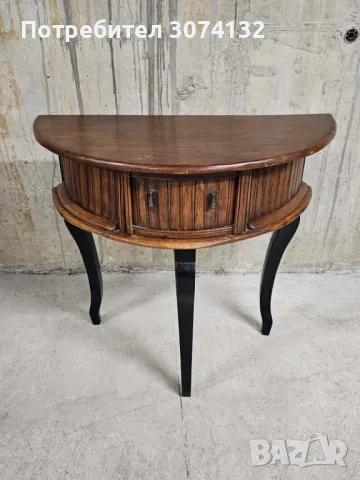 Ретро конзола с чекмедже, снимка 2 - Шкафове - 47464865