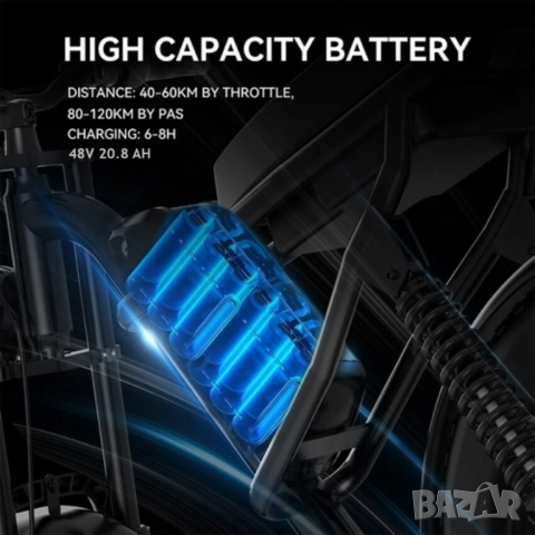 Електрически велосипед/колело RIDING TIMES Z8S 750W 20.8AH, снимка 2 - Велосипеди - 52239971