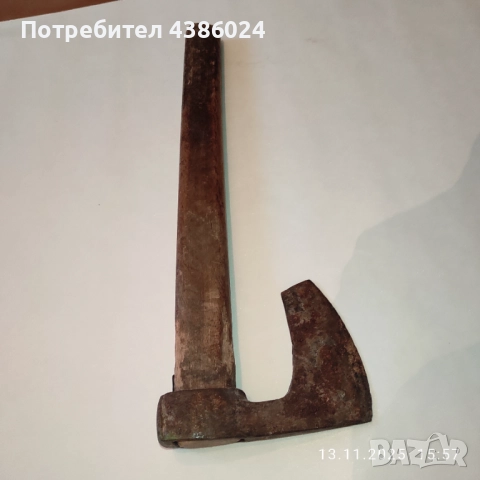 РЪЧНО КОВАНА АНТИКВАРНА БРАДВА, снимка 9 - Антикварни и старинни предмети - 52405787