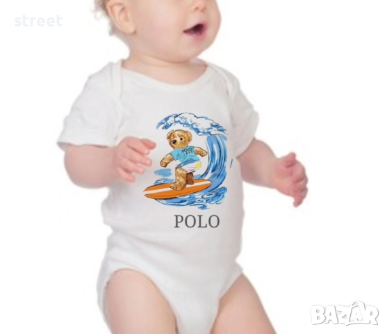  Бебешки бодита polo bear , снимка 3 - Бодита за бебе - 44853326