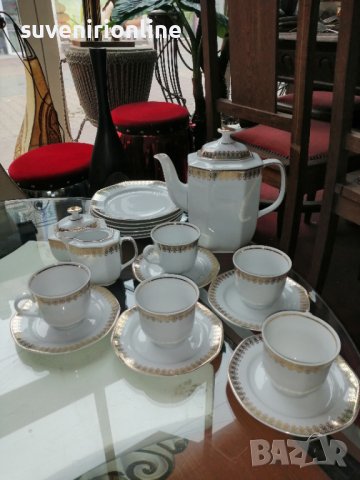 Сервиз за чай немски порцелан , снимка 6 - Сервизи - 38681890