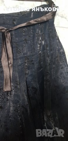 Продавам елегантна тъмнокафява пола, снимка 4 - Поли - 32328628