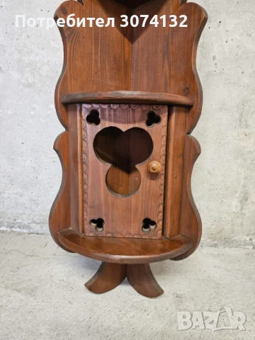 Етажерка за стена в стил Рустик, снимка 3 - Етажерки - 50659720