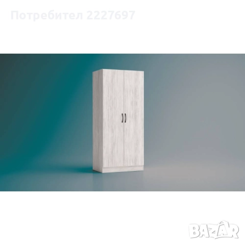 Двукрилен гардероб Аполо 1, снимка 4 - Гардероби - 52221537