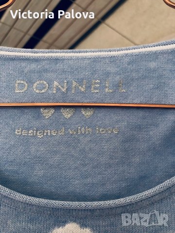 Красива блуза DONELL,100%памук, снимка 2 - Блузи с дълъг ръкав и пуловери - 27666754
