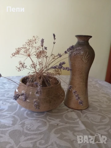 Керамичен комплект, снимка 2 - Вази - 50653799