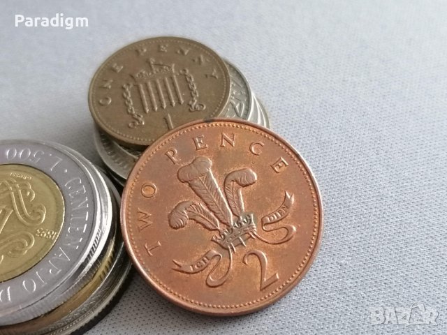 Монета - Великобритания - 2 пенса | 1998г., снимка 1 - Нумизматика и бонистика - 39101928