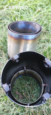 Накрайници за ауспух ф90/ ф100/ ф110/ф115, снимка 5 - Части - 38373754