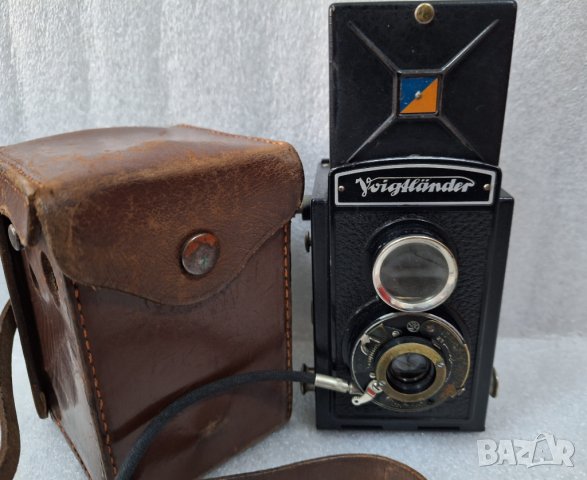 Стар рядък Фотоапарат Voigtländer Brillant, Брауншвайг, Германия, снимка 1 - Антикварни и старинни предмети - 43073927