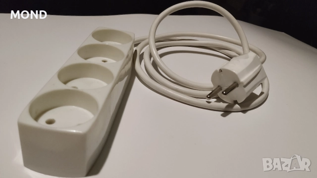 Холандски разклонител - 4 гнезда / 1,5 м кабел, снимка 9 - Друга електроника - 52865648