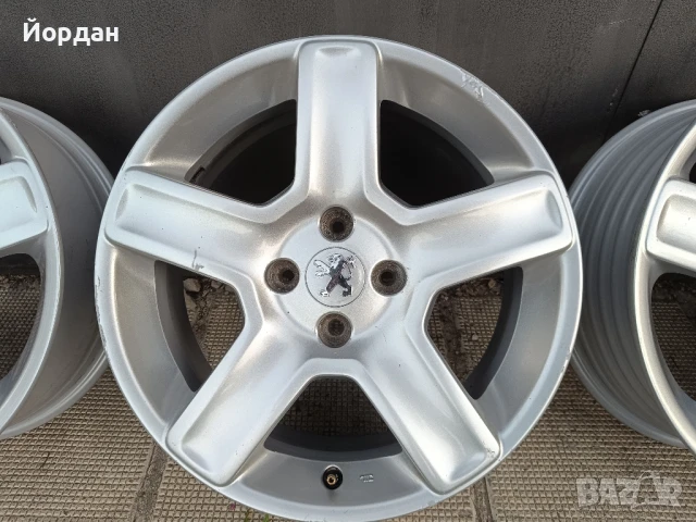 Оригинални алуминиеви джанти 17 '' цола 4х108 ПЕЖО / PEUGEOT CITROEN, снимка 9 - Гуми и джанти - 50950933