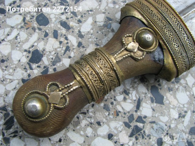 Кама ханджар кинжал джамбия, снимка 6 - Антикварни и старинни предмети - 28474410