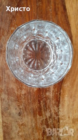 чаши масивни стъклени с каменни кубчета лед в масивна дървена кутия от естествен бамбук, снимка 9 - Чаши - 43440525