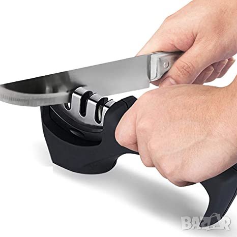 Комбинирано тройно точило за ножове, снимка 3 - Аксесоари за кухня - 33345652