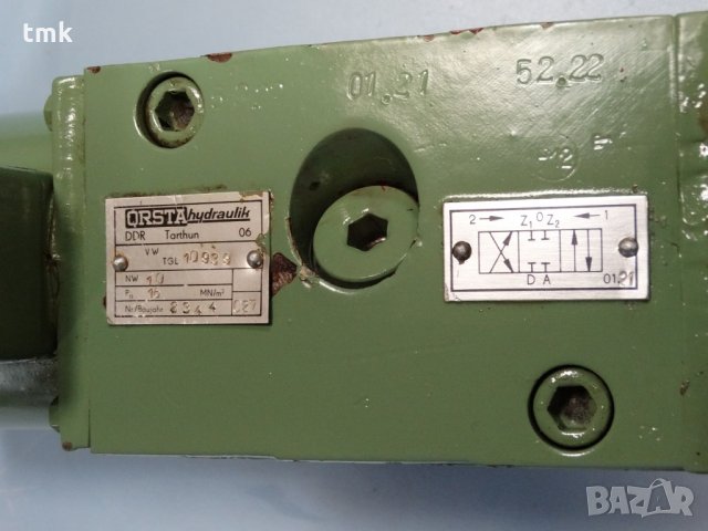 Хидравличен разпределител ORSTA TGL-10939, снимка 4 - Резервни части за машини - 28929951