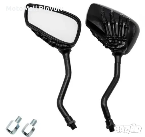 Огледала за мотор мото чопър мотоциклет, снимка 5 - Аксесоари и консумативи - 49162166